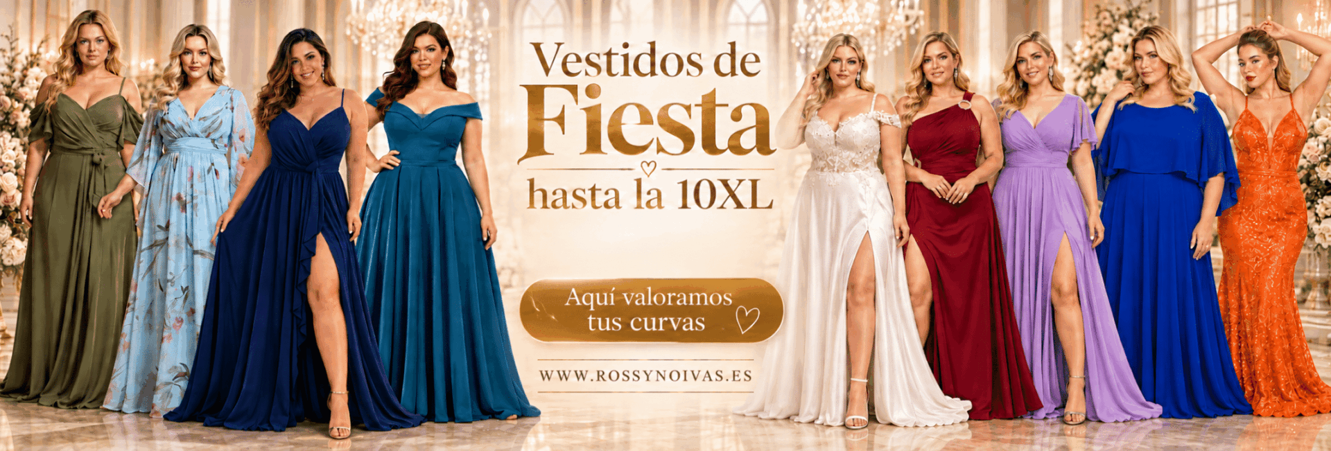Gala de Vestidos para Curvas